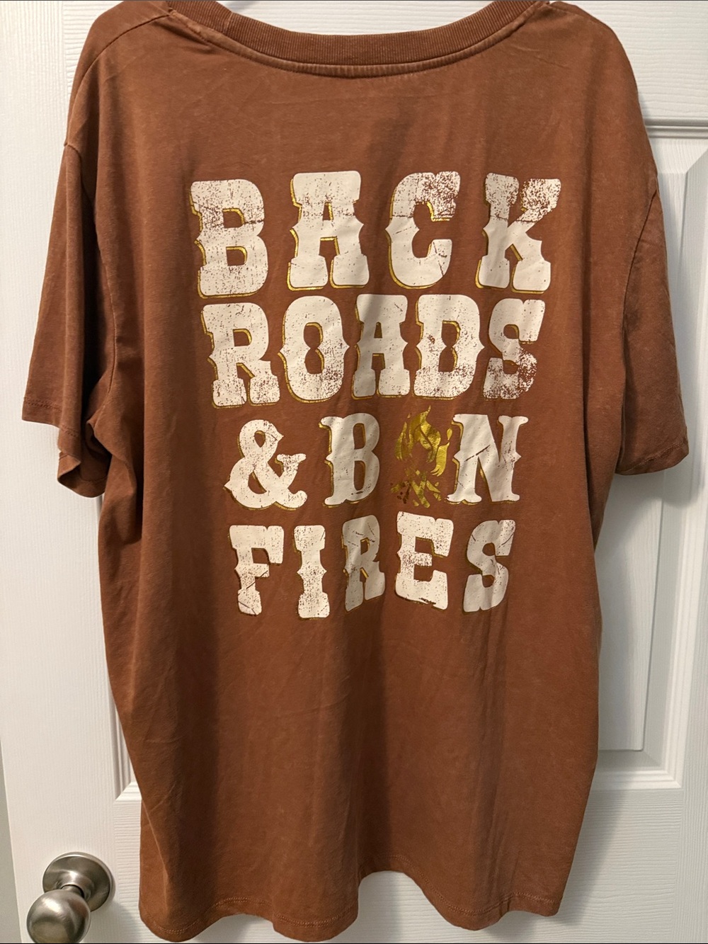 Maurices Brown 'Back Roads & Bonfires' Graphic Tee